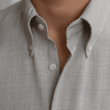 Men’s Selvedge Button-Down Shirt – Vintage Loom Classic with Soft Durable Weave