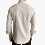 Men’s Selvedge Button-Down Shirt – Vintage Loom Classic with Soft Durable Weave